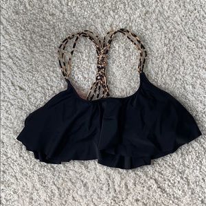 PINK bathing suit top